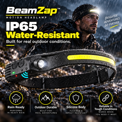 BeamZap™ 230° Rechargeable Motion Headlamp